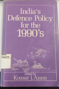 Image of India's defence policy  for the 1990's