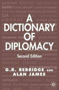 Image of A dictionary of diplomacy
