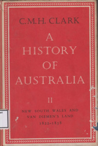 Image of A History of Australia, Volume II