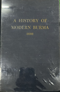 Image of A History of modern Burma