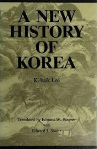 Image of A New history of Korea