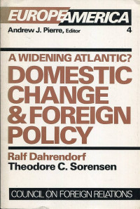 Image of A widening Atlantic? Domestic change & foreign policy