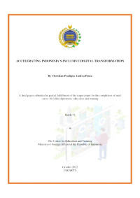 Image of Accelerating Indonesia's Inclusive Digital Transformation