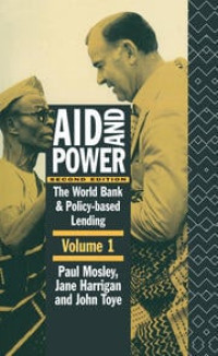 Image of Aid and power: The World Bank and policy-based lending volume 1