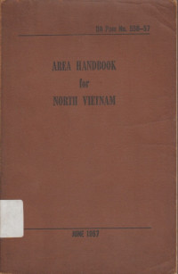 Image of Area handbook for North Vietnam