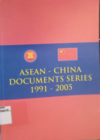 Image of ASEAN-China documents series 1991-2005