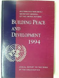 Image of Building peace and development 1994