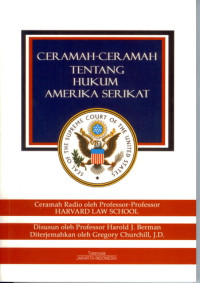 Image of Ceramah-ceramah tentang hukum Amerika Serikat