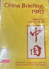 Image of China briefing, 1985