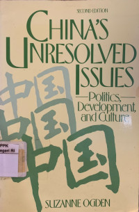 Image of China's unresolved issues: Politics, development, and culture
