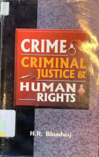 Image of Crime: Criminal justice & human rights