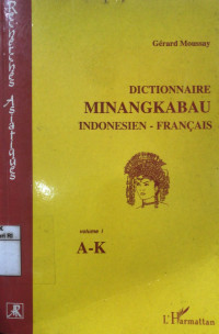 Image of Dictionnaire Minangkabau Indonesien-Francais