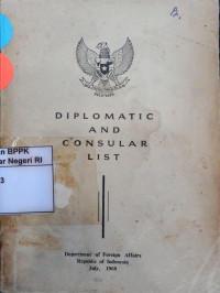 Image of Diplomatic and consular list
