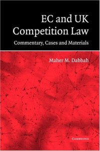Image of EC and UK competition law: commentary, cases and materials