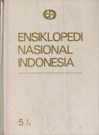 Image of Ensiklopedi nasional Indonesia: Jilid Jilid 5