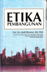 Image of Etika pembangunan