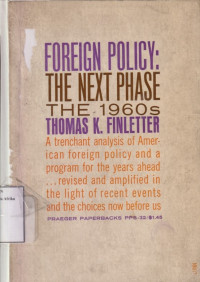 Image of Foreign policy: The Next phase — the 1960s