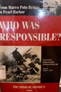 Image of From Marco Polo bridge to Pearl Harbour: Who was responsible?