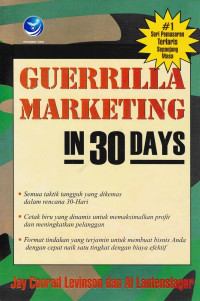 Image of Guerrilla marketing in 30 days