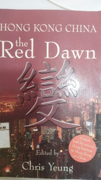 Image of Hong Kong China the red dawn