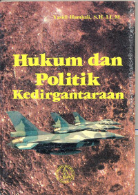 Image of Hukum dan politik kedirgantaraan