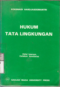 Image of Hukum tata lingkungan