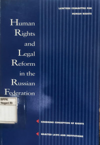 Image of Human rights and legal reform in the russian federation