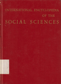 Image of International encyclopedia of the social sciences. Volume 1