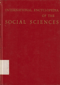 Image of International encyclopedia of the social sciences. Volume 12