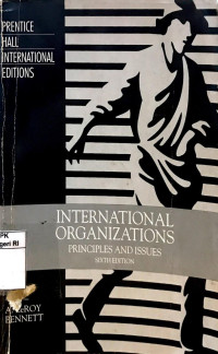 Image of International organizations: Principles and issues (6th edition)