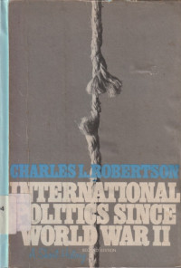 Image of International politics since world war II: A Short history