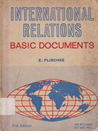 Image of International relations: Basic documents
