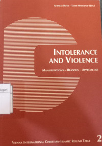 Image of Intolerance and violence
