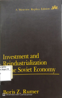 Image of Investment and reindustrialization in the Soviet economy