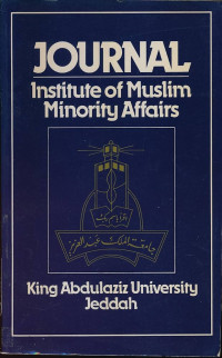 Image of Journal: Institute of Muslim Minority Affairs