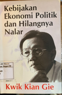 Image of Kebijakan ekonomi politik dan hilangnya nalar