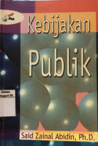 Image of Kebijakan publik