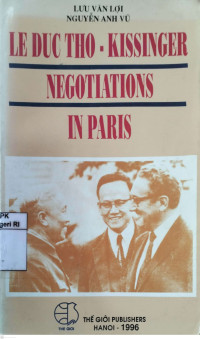 Image of Le duc tho-kissinger negotiations in Paris