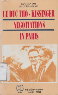 Image of Le Duc Tho – Kissinger negotiations in Paris