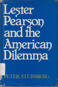 Image of Lester pearson and the American dilemma