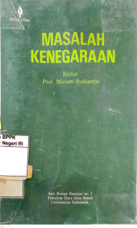 Image of Masalah kenegaraan
