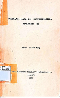 Image of Masalah-masalah internasional masa kini (2)