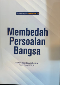 Image of Membedah persoalan bangsa
