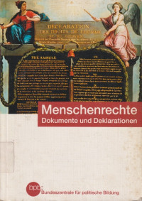 Image of Menschenrechte: Dokumente und deklarationen