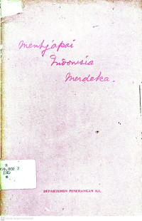 Image of Mentjapai Indonesia merdeka