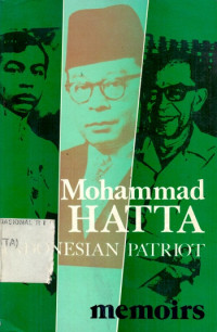 Image of Mohammad Hatta: Indonesian patriot memoirs