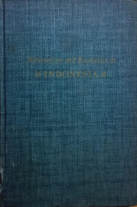 Image of Nationalism and revolution in indonesia