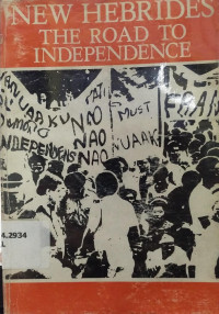 Image of New hebrides: The Road to independence