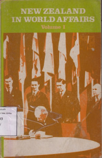 Image of New Zealand in world affairs : Volume I