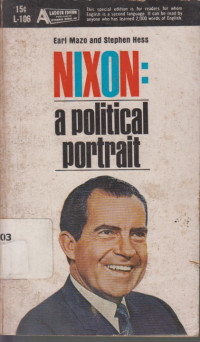 Image of Nixon: A Political portrait